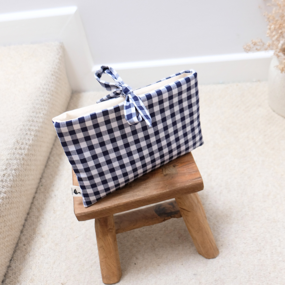 Handmade 100% Cotton Book Sleeve, Kindle Sleeve, E-Reader Sleeve – Stylish & Protective Book Cover | Made in Sussex