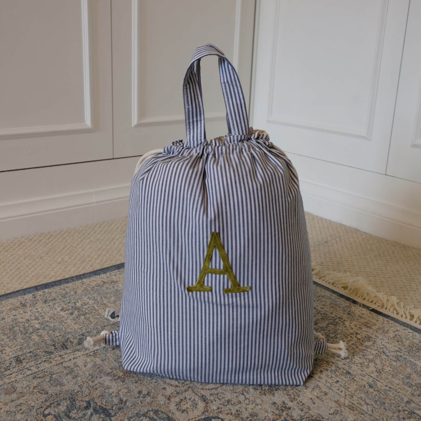 Handmade Personalised Kids’ Bag | Oeko-Tex Certified, 100% Cotton, Perfect for School, Sports & Beach