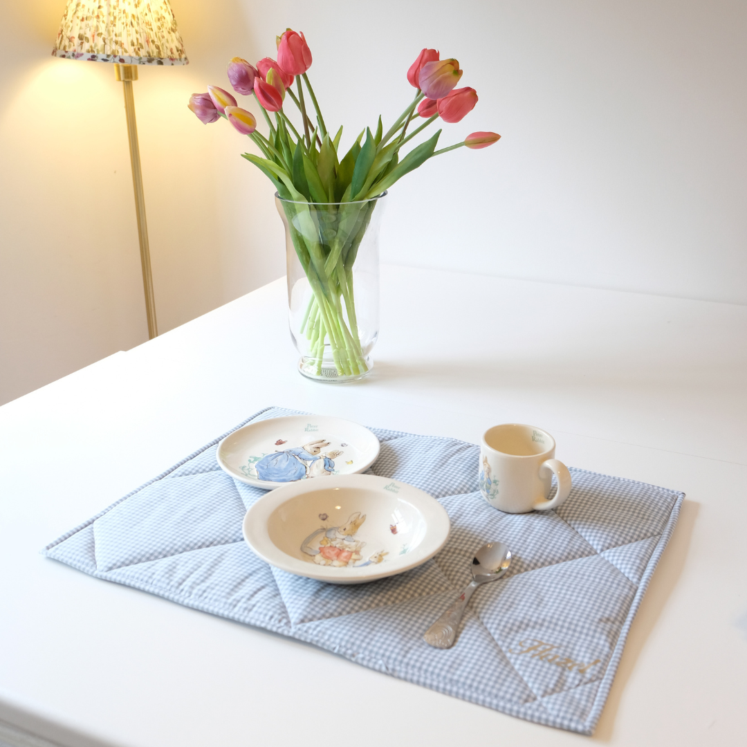 Handmade Oversized Kids’ Placemats | Customisable, 100% Cotton, Durable & Machine Washable