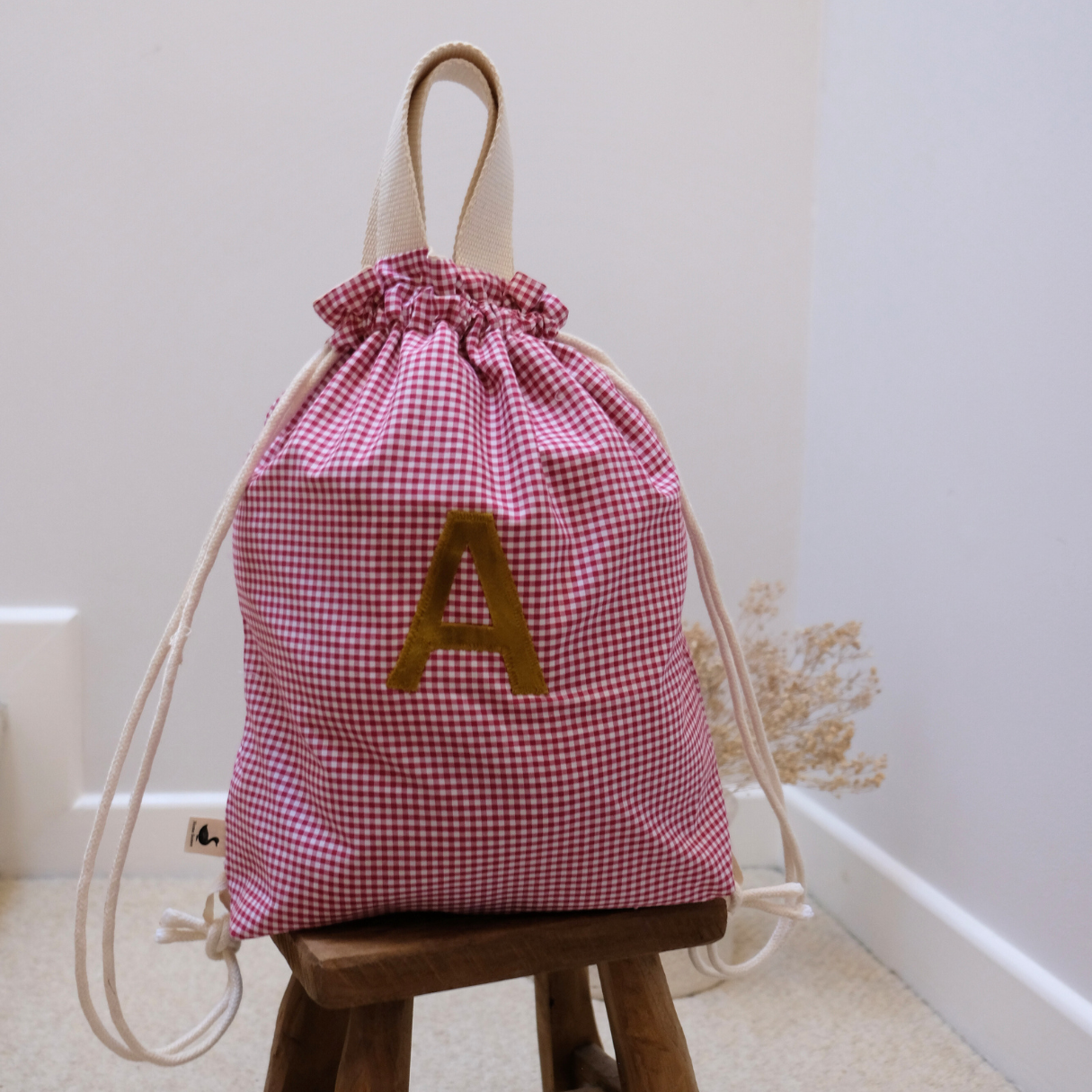 Handmade Personalised Kids’ Bag | Oeko-Tex Certified, 100% Cotton, Perfect for School, Sports & Beach