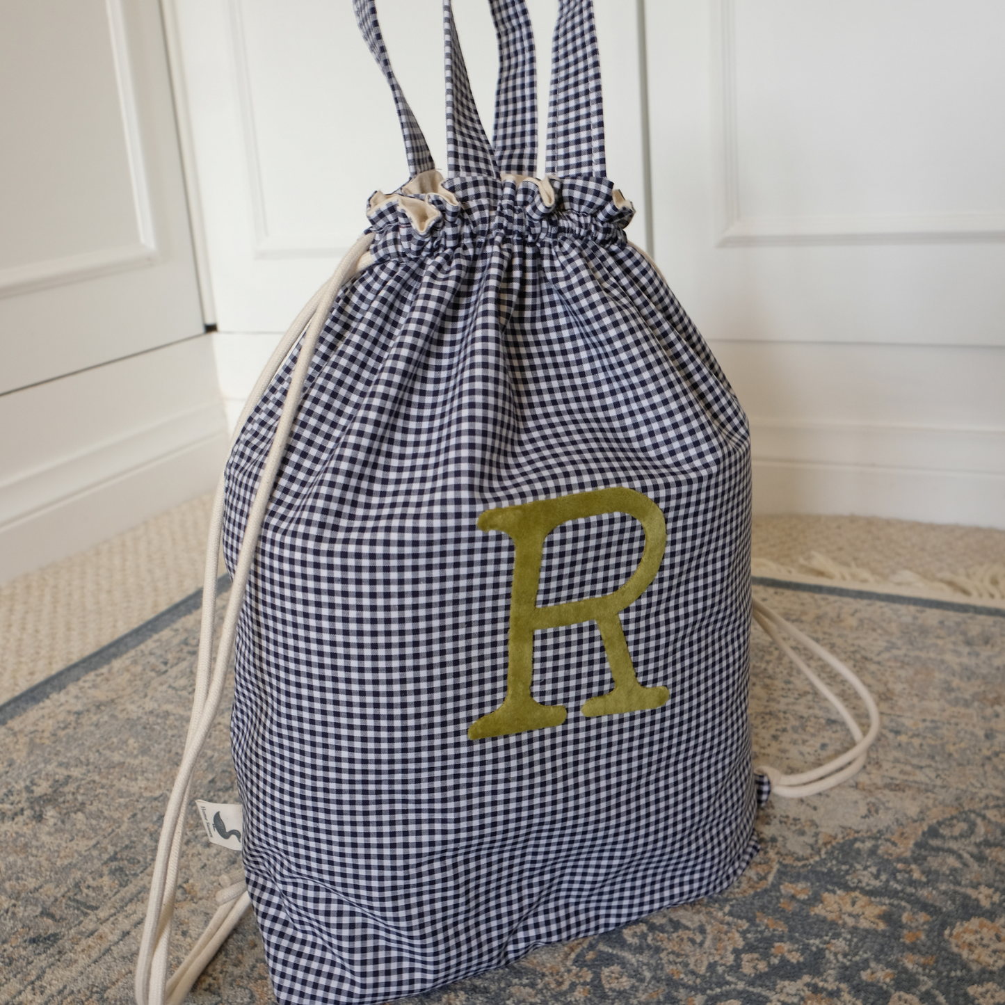 Handmade Personalised Kids’ Bag | Oeko-Tex Certified, 100% Cotton, Perfect for School, Sports & Beach