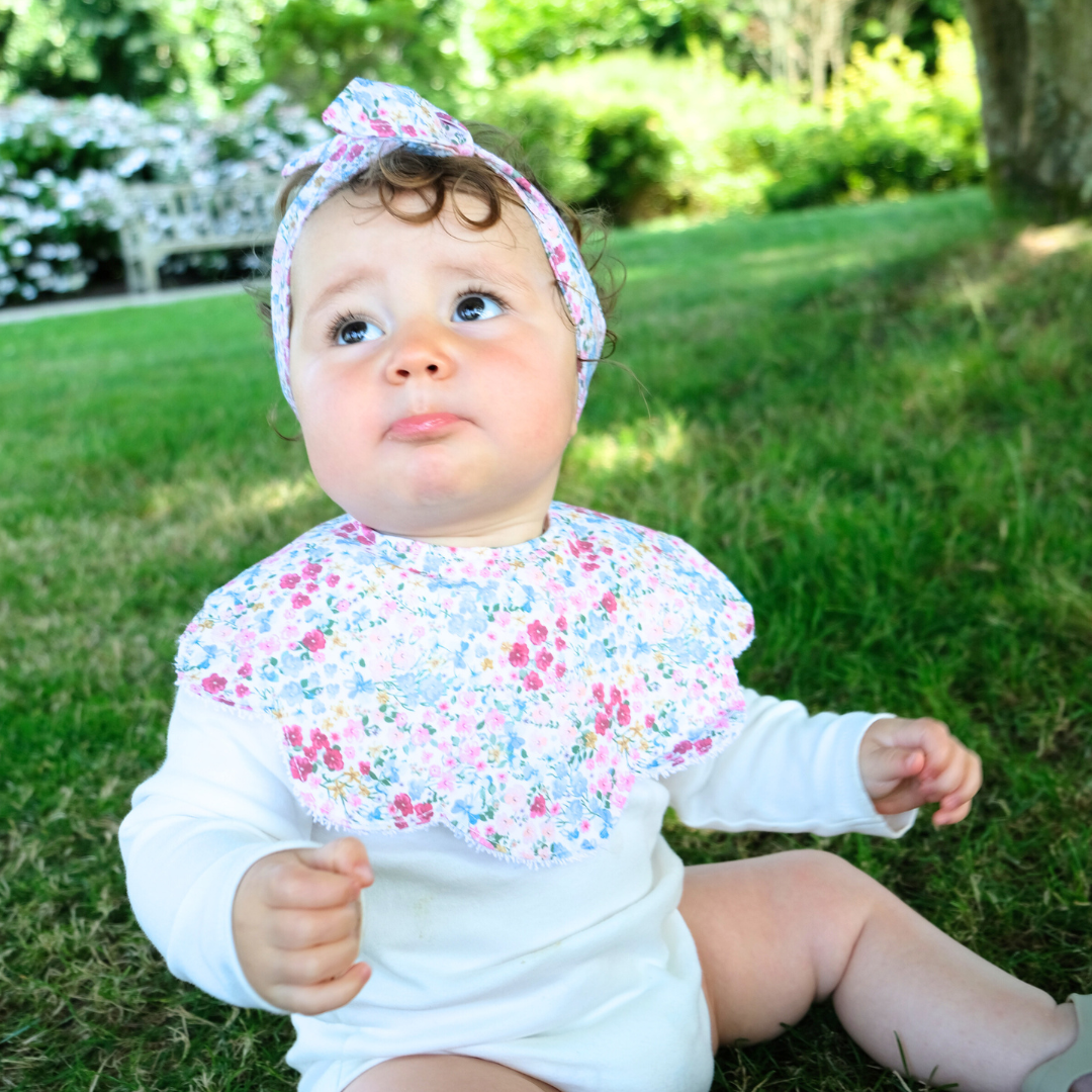 Handmade Adjustable Hair Bows for Babies & Toddlers – 100% Cotton, Soft & Comfortable | High-Quality Fabrics, Made in Sussex