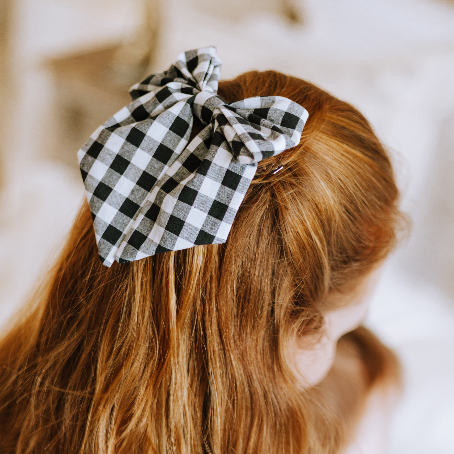 Handmade Hair Bows | Eco-Friendly Fabrics, French Barrette Clip, Trendy Colours