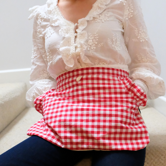 Handmade Peg Apron, Handmade Garden Apron, Handmade, 100% Cotton, 1950's Style, Toil De Joy