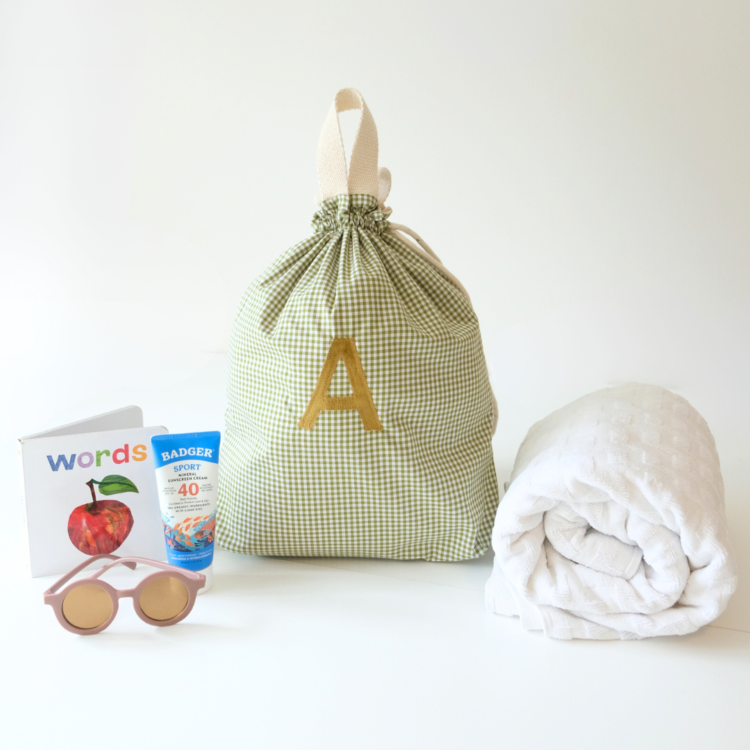 Handmade Personalised Kids’ Bag | Oeko-Tex Certified, 100% Cotton, Perfect for School, Sports & Beach