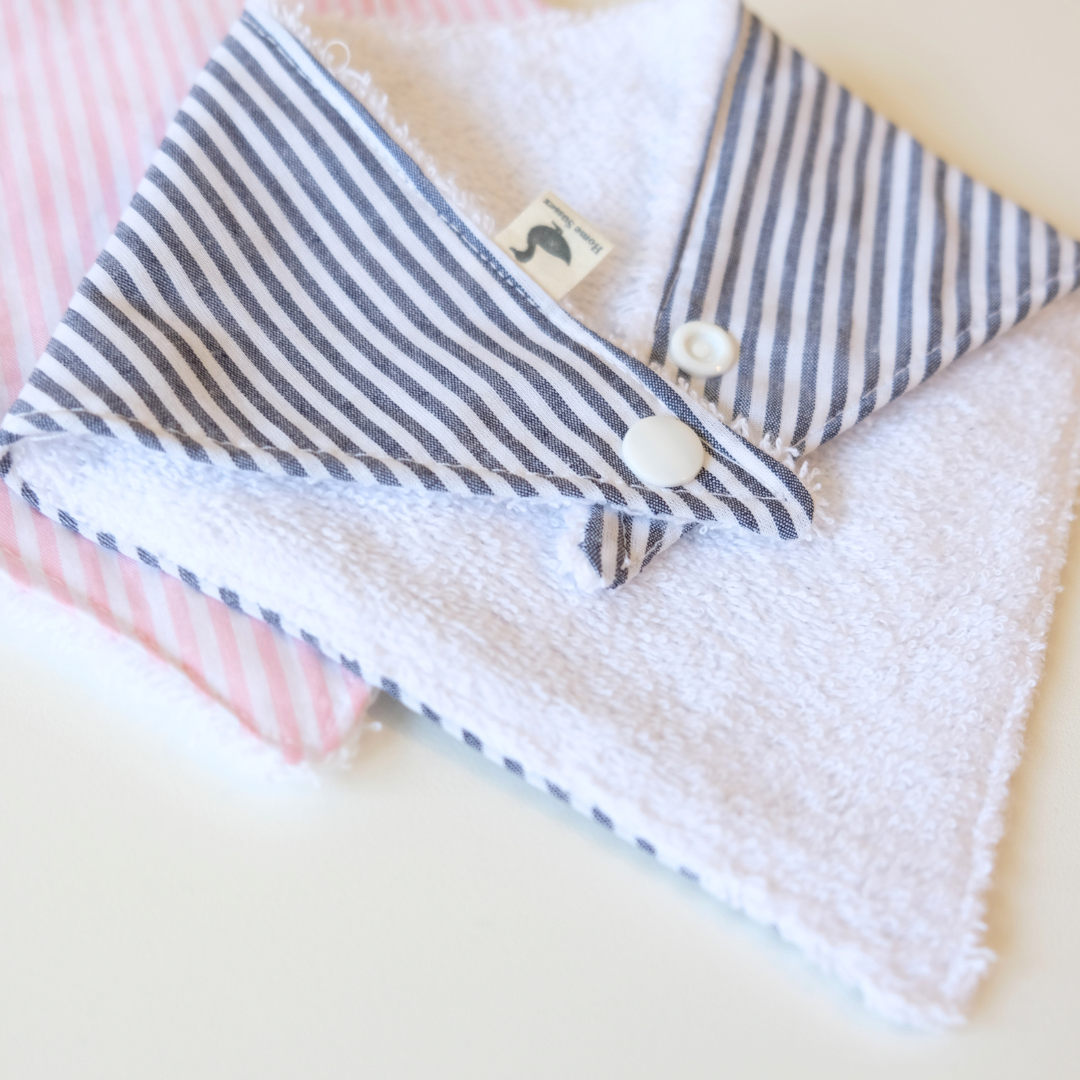 Premium Handmade Baby Bandanas & Dribble Bibs – Absorbent Drool Bibs for Newborns & Toddlers | 100% Cotton, Made in Sussex