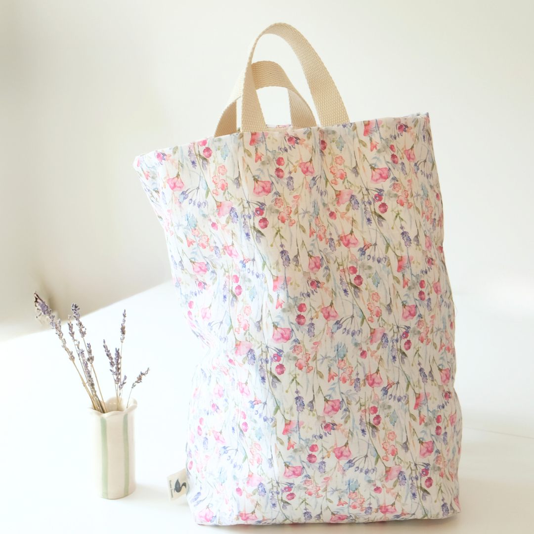 Handmade Folding Totes | Eco-Friendly, Compact, Reusable Bags for Shopping & Everyday Use