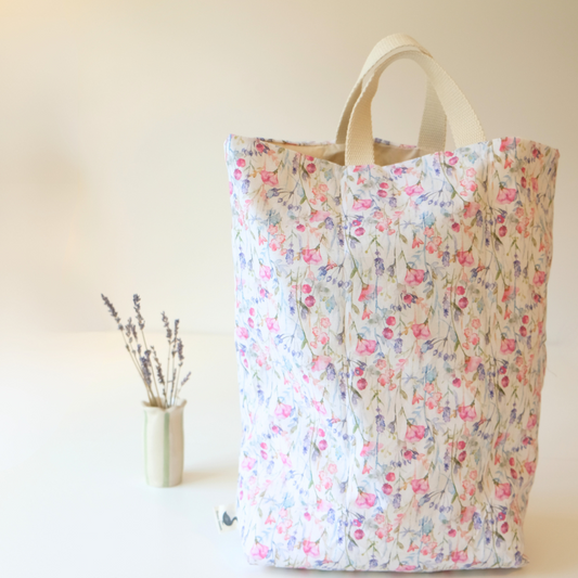 Handmade Folding Totes | Eco-Friendly, Compact, Reusable Bags for Shopping & Everyday Use