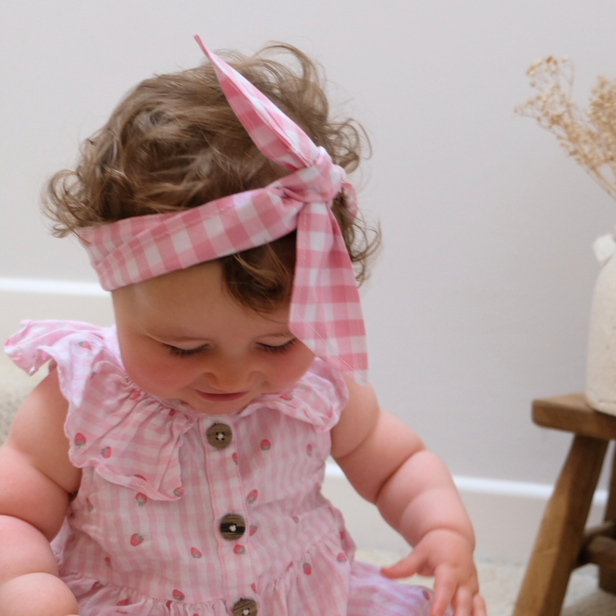 Handmade Adjustable Hair Bows for Babies & Toddlers – 100% Cotton, Soft & Comfortable | High-Quality Fabrics, Made in Sussex