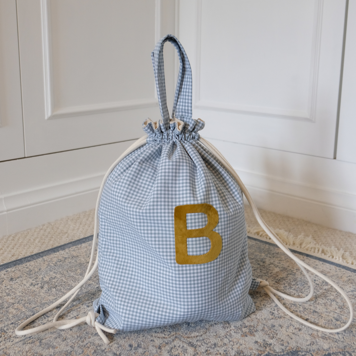 Handmade Personalised Kids’ Bag | Oeko-Tex Certified, 100% Cotton, Perfect for School, Sports & Beach