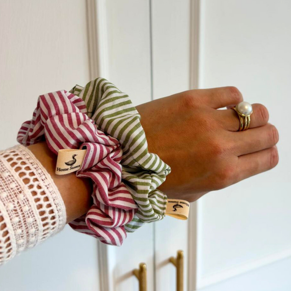 Striped & Patterned Scrunchies